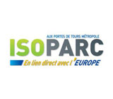 site internet isoparc parc d'activites a été réalisé par cep-socotic agence web création de site internet implante a proximite de montlouis_sur_loire 37270