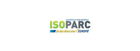 site web isoparc parc d'activites a été réalisé par cep-socotic agence web implante a proximite de limeray 37530