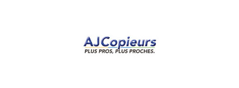 site web ajcopieurs impression et gestion de documents a été réalisé par cep-socotic agence web implante a proximite de Auzouer_en_touraine 37110