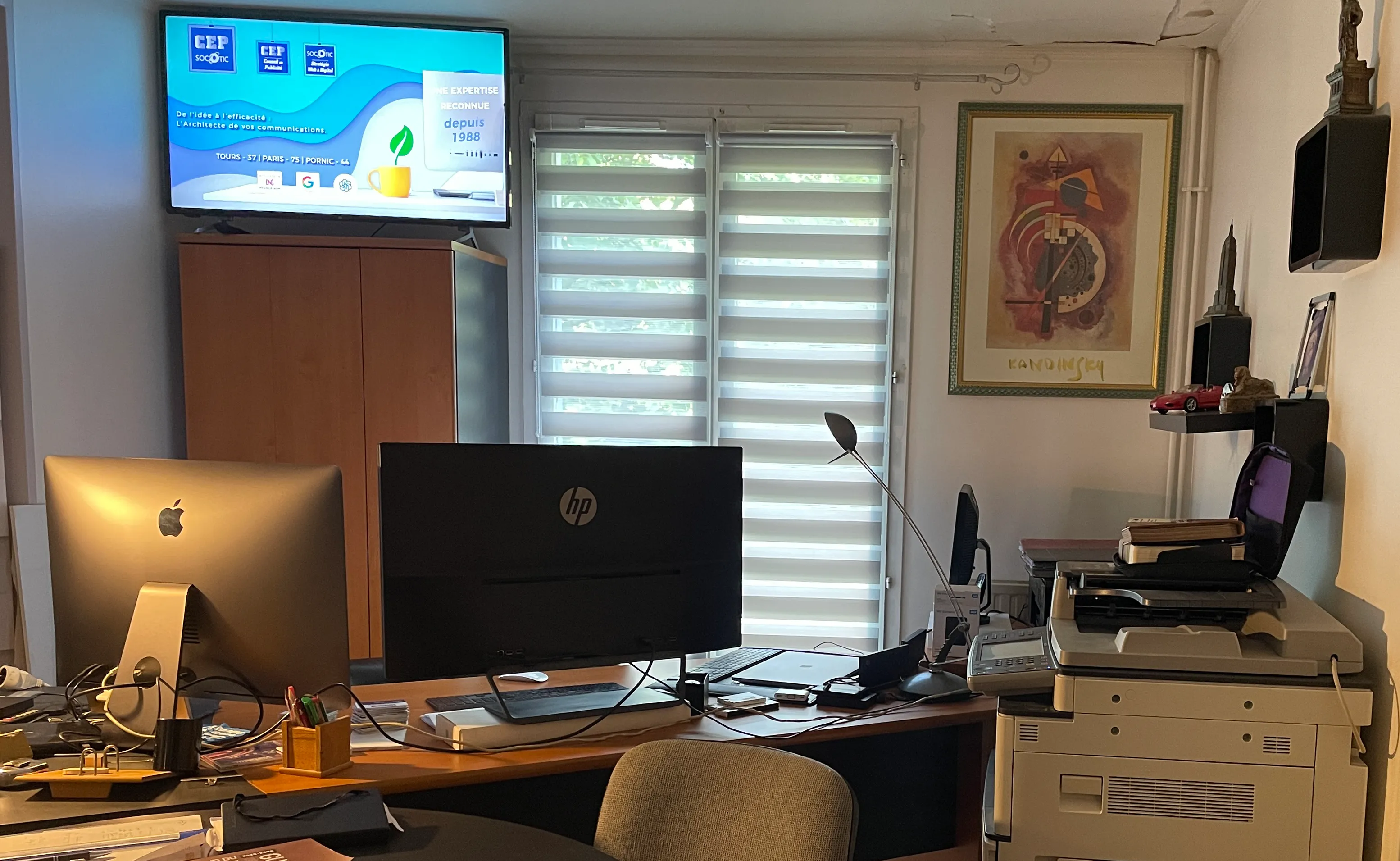 bureau agence CEP-SOCOTIC, l'architecte et le maitre d oeuvre de vos communications depuis 40 ans en Touraine