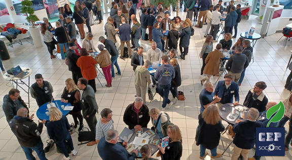 Photo networking CCI Touraine chez Toyota, Eric SCICLUNA fondateur dirigeant nous représentait | Actu CEP-SOCOTIC