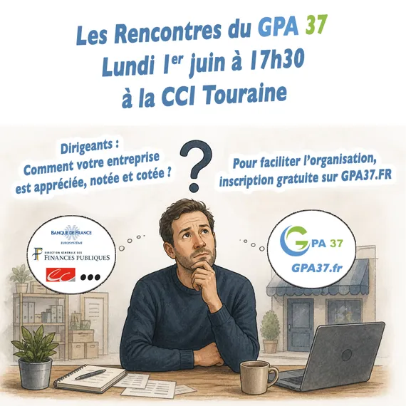A la CCI Touraine, Rencontre du GPA 37 dont nous assurons la communication dans le cadre de notre partenariat  | Actu CEP-SOCOTIC web & digital