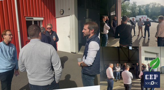 Photo visite entreprise Coquer sur Nantes à l'invitation de la CPME 44 | Actu CEP-SOCOTIC