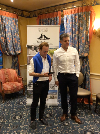 Photo conférence Eric SCICLUNA en compagnie du Président et Vice-Président du GPA 37