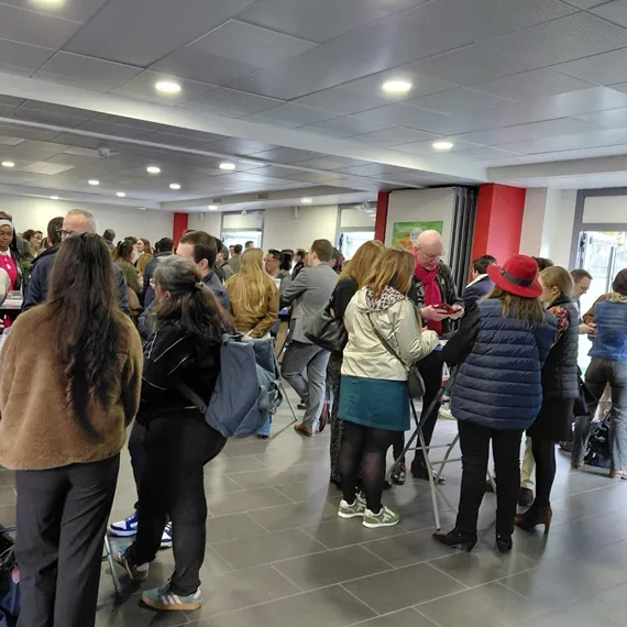 Photo Networking CCI TOURAINE • La Roue Tourangelle où CEP-SOCOTIC était présent